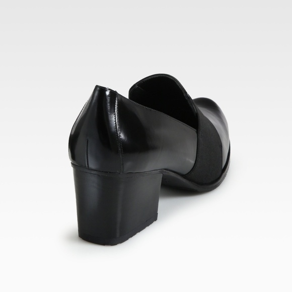 Stuart Weitzman Black Zoliver Band Loafers - Picture 3 of 4